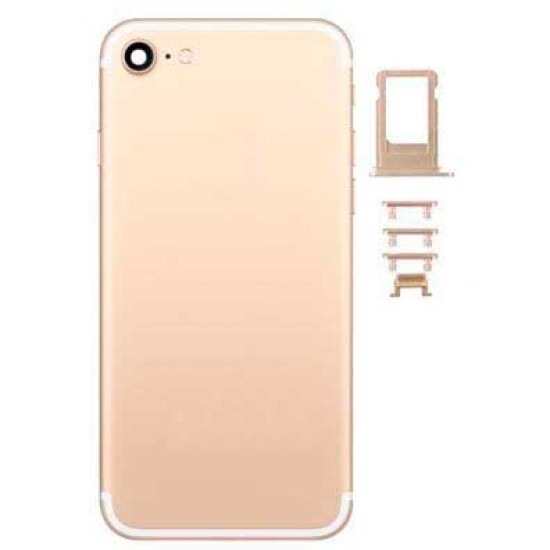 TAMPA TRASEIRA COMPLETO APPLE IPHONE 7 (4.7") DOURADO